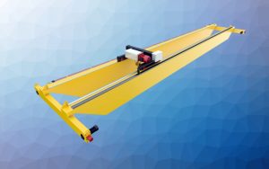 Double girder overhead hoist crane