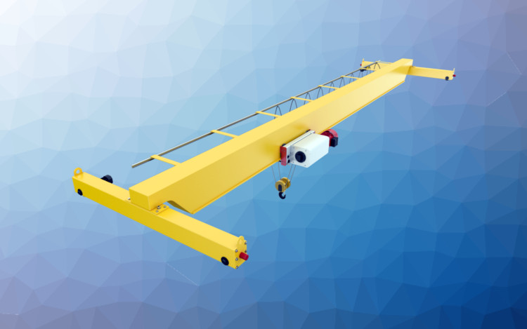 Single girder overhead hoist crane